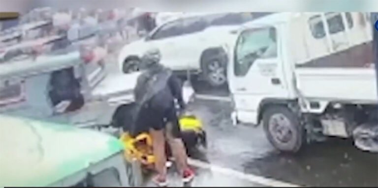 Jeepney driver arestado matapos mabangga ang scooter